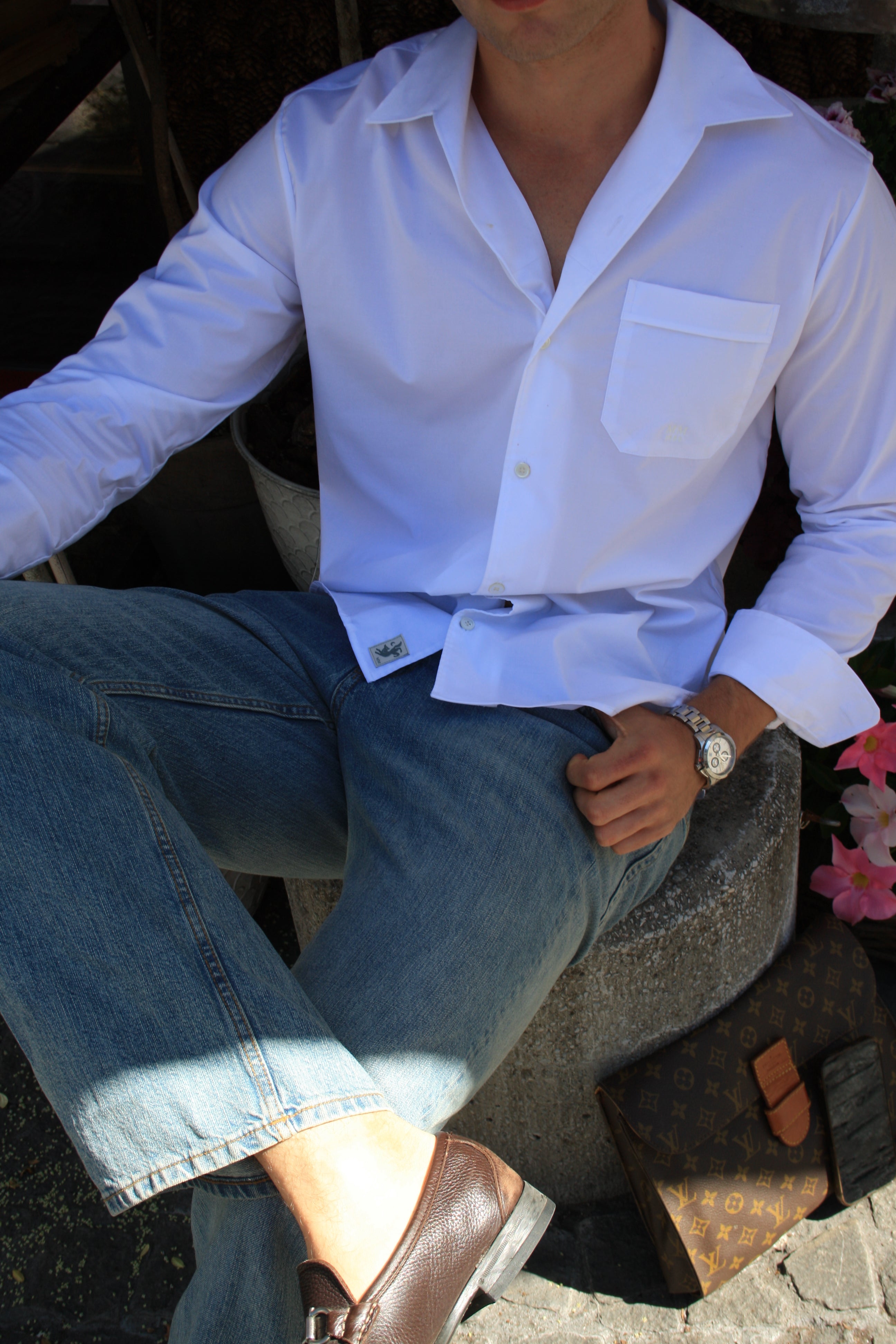 M1 - White Retro Limited Shirt